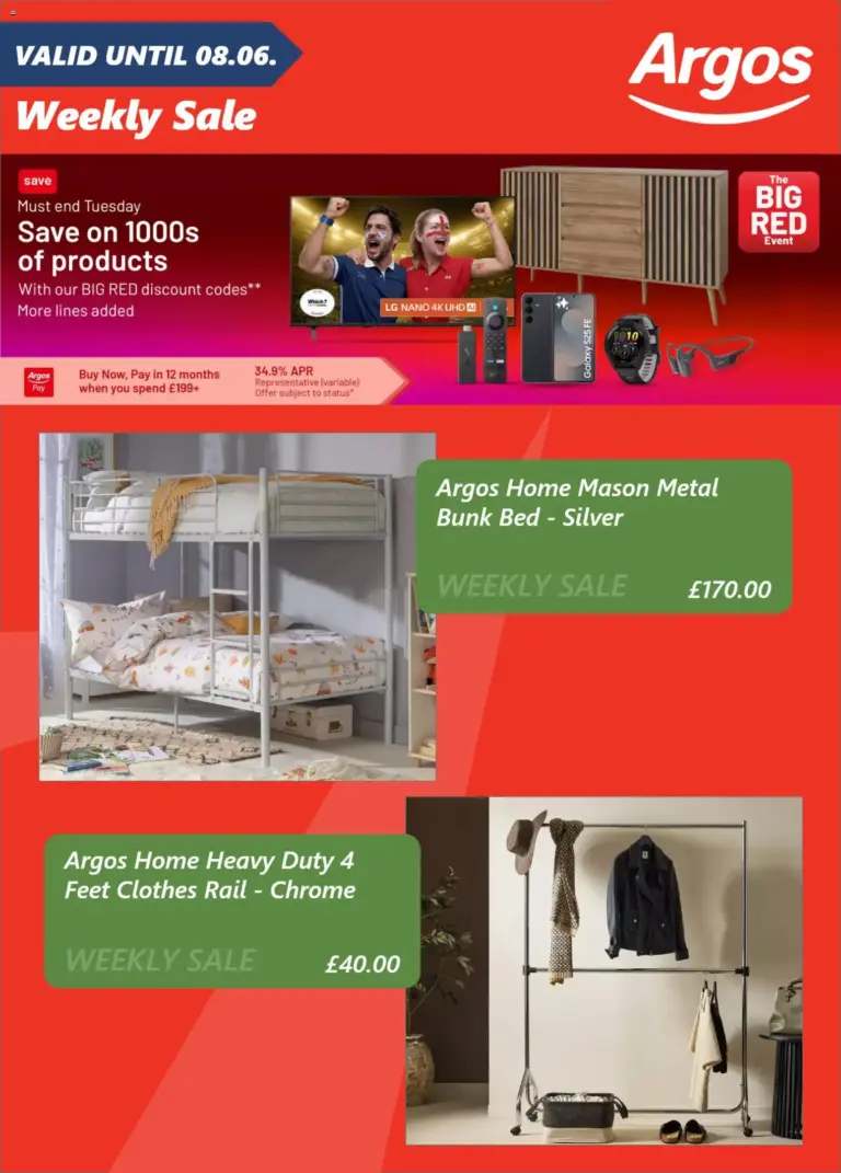 Argos catalogue 02/06/2026 - 08/06/2026
