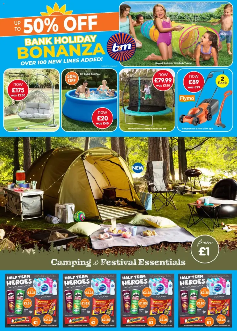 B&M Offers -