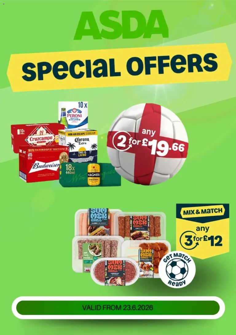 Weekly offers Asda