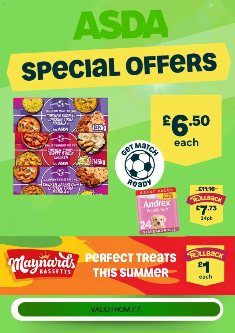 Weekly offers Asda