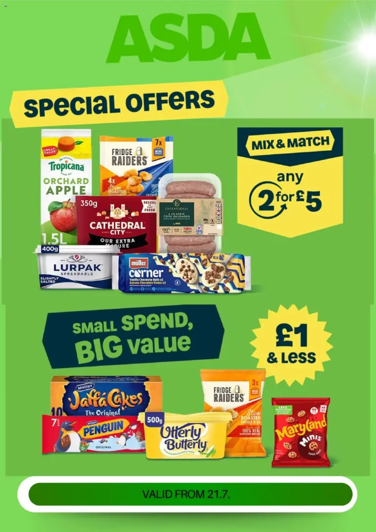Weekly offers Asda