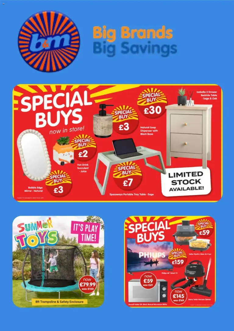B&M Offers