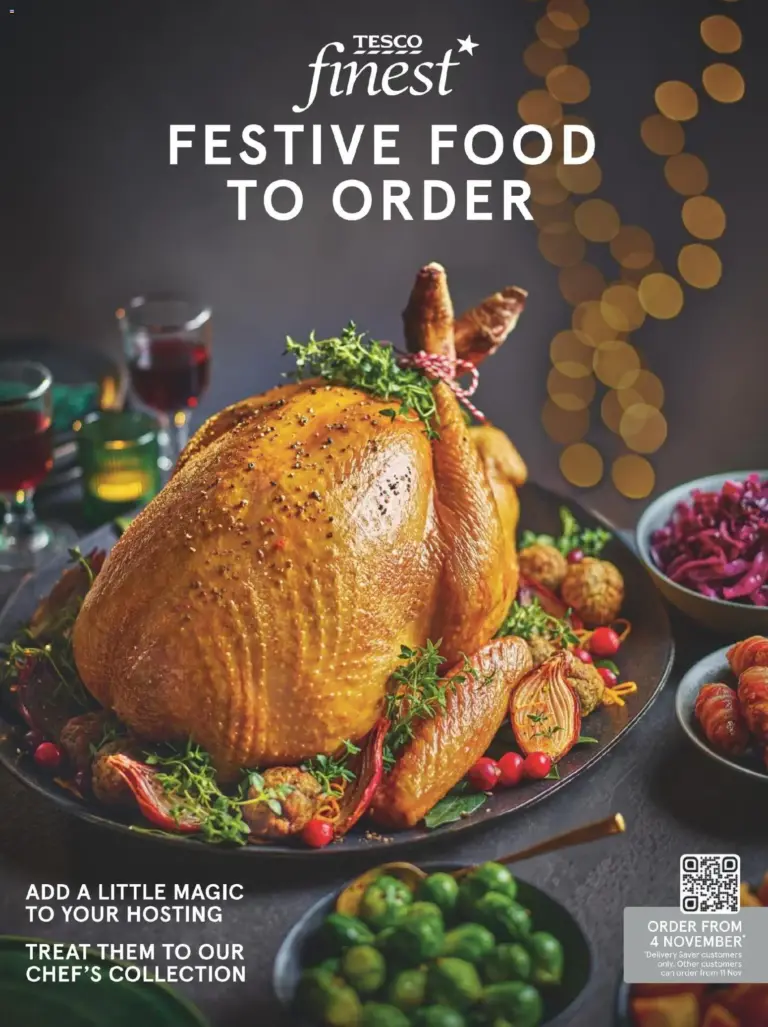 Tesco Festive Food to Order