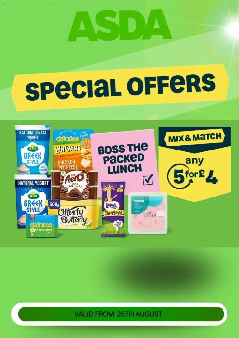 Weekly offers Asda