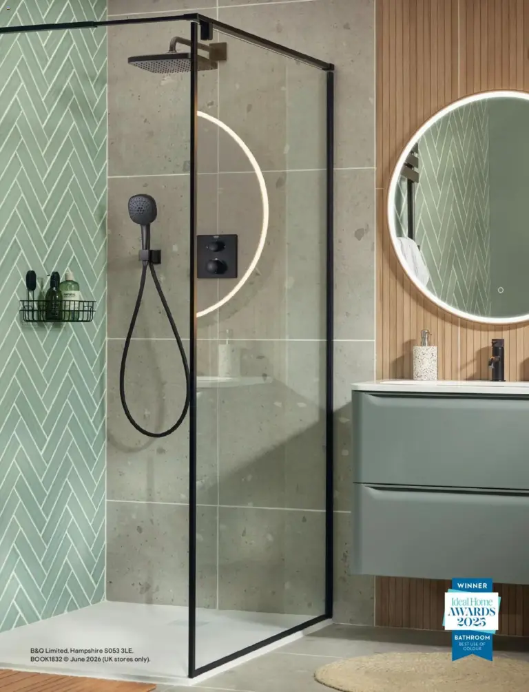 B&Q Bathroom collections