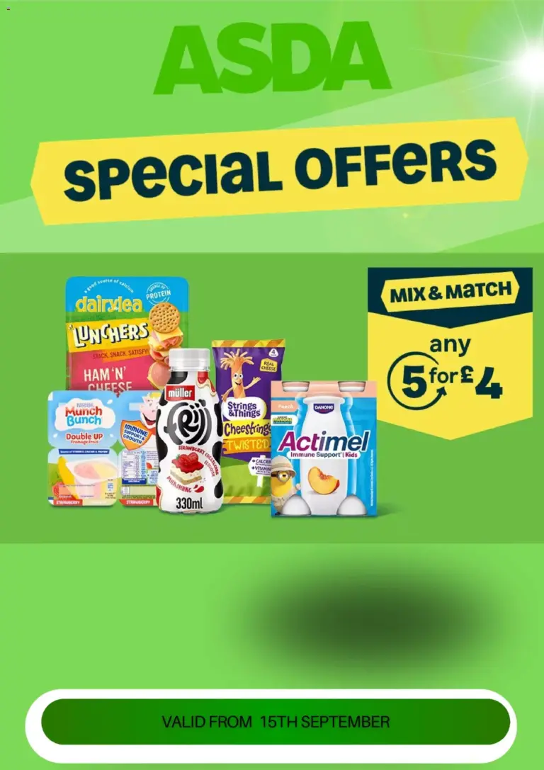 Weekly offers Asda