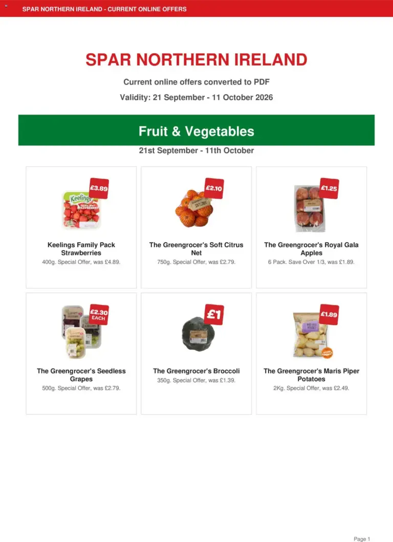 Spar Offers